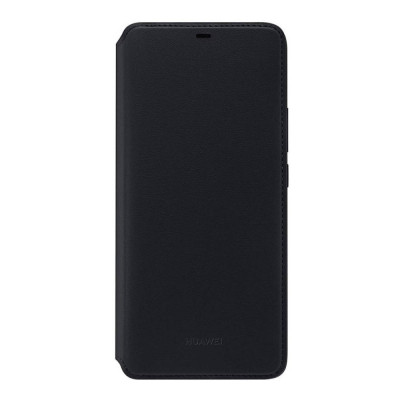   Луксозен кожен калъф тефтер WALLET COVER оригинален за Huawei Mate 20 Pro LYA-L29 черен